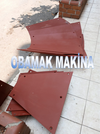 MOBİL BETON SANTRALİ  DÖKÜŞ ŞUTU İÇ AŞINMA SACI 